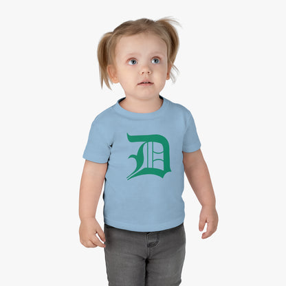 Detroit 'Old English D' Infant T-Shirt (Emerald Green) | Short Sleeve