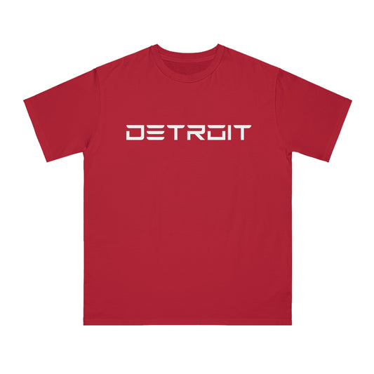 'Detroit' T-Shirt (Electric Font) | Unisex Organic