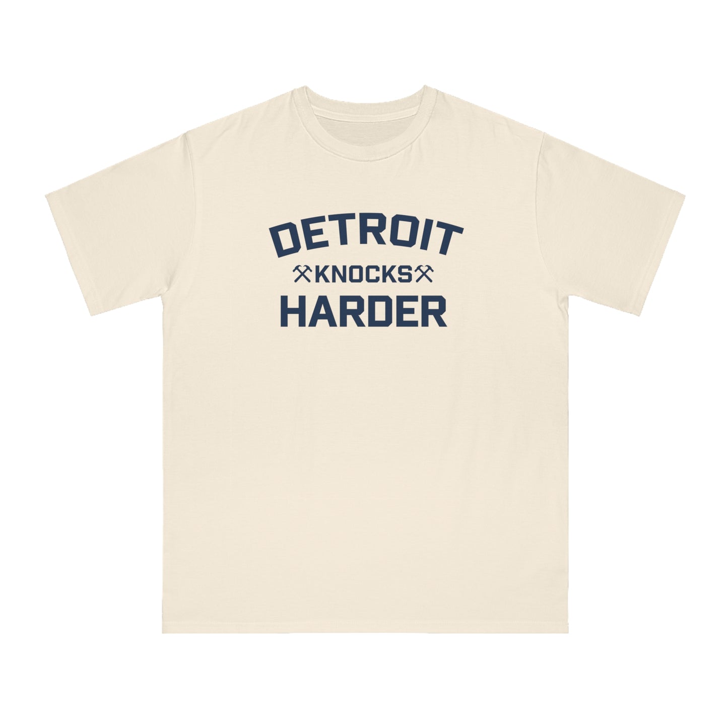 'Detroit Knocks Harder' T-Shirt | Unisex Organic