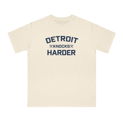 'Detroit Knocks Harder' T-Shirt | Unisex Organic