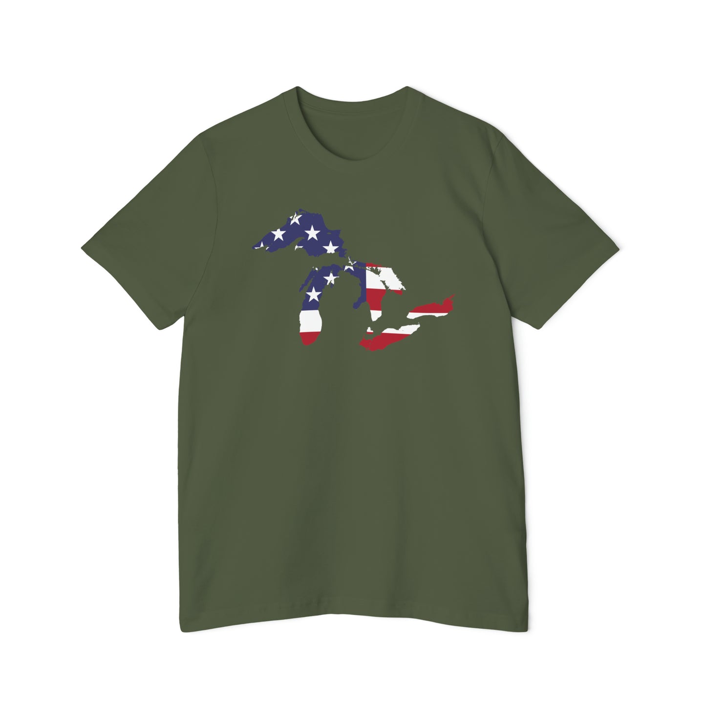 Great Lakes USA Flag T-Shirt | Made in USA