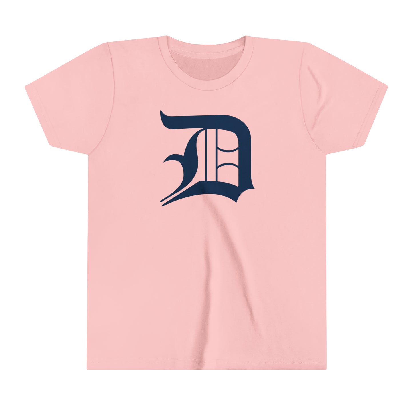 Detroit 'Old English D' T-Shirt | Youth Short Sleeve