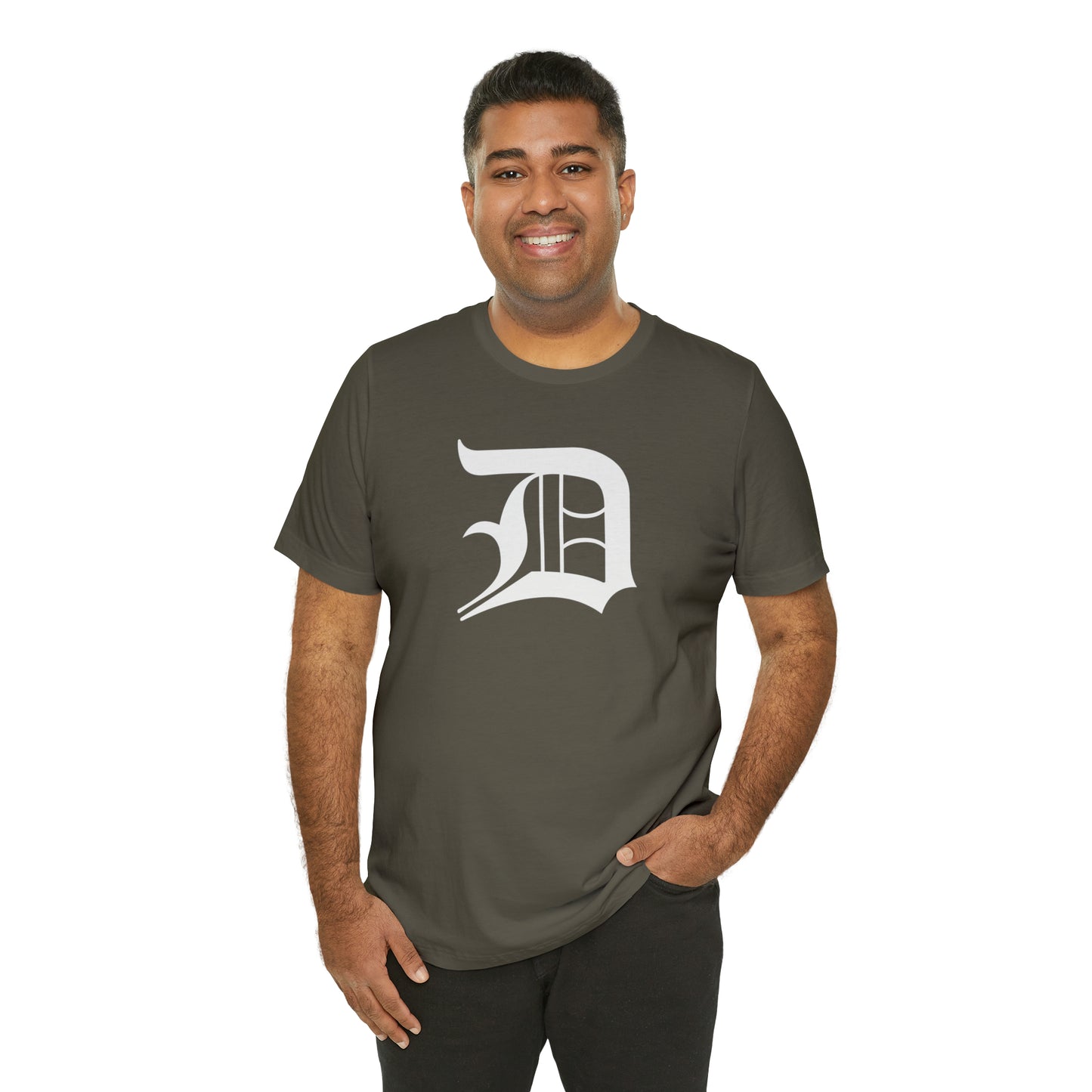 Detroit 'Old English D' T-Shirt | Unisex Standard