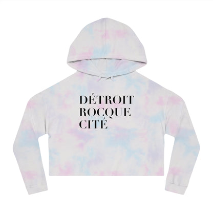 'Détroit Rocque Cité' Hoodie | Cropped Lightweight