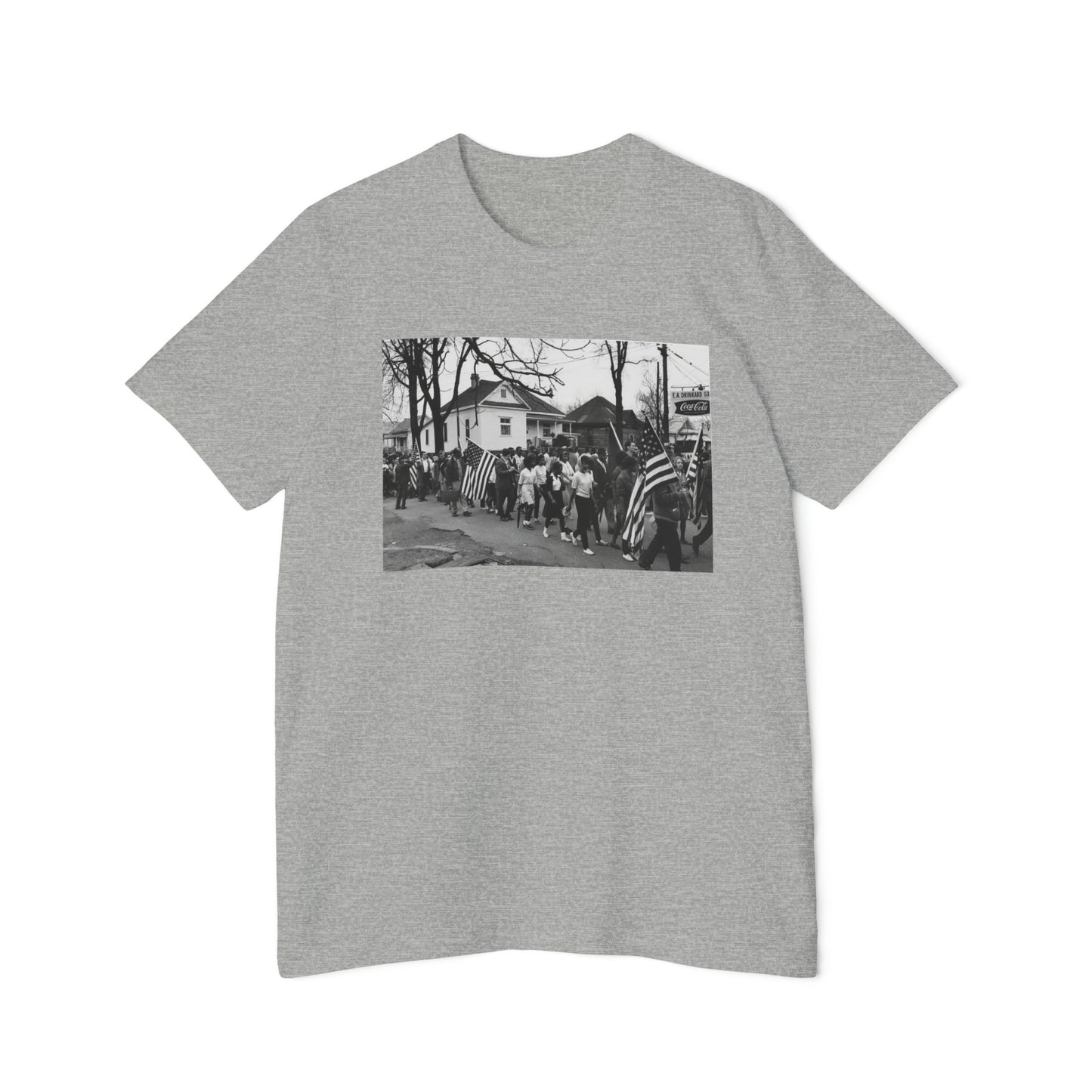 'Selma to Montgomery March' Photo T-Shirt (Pettus, 1965) | Made in USA