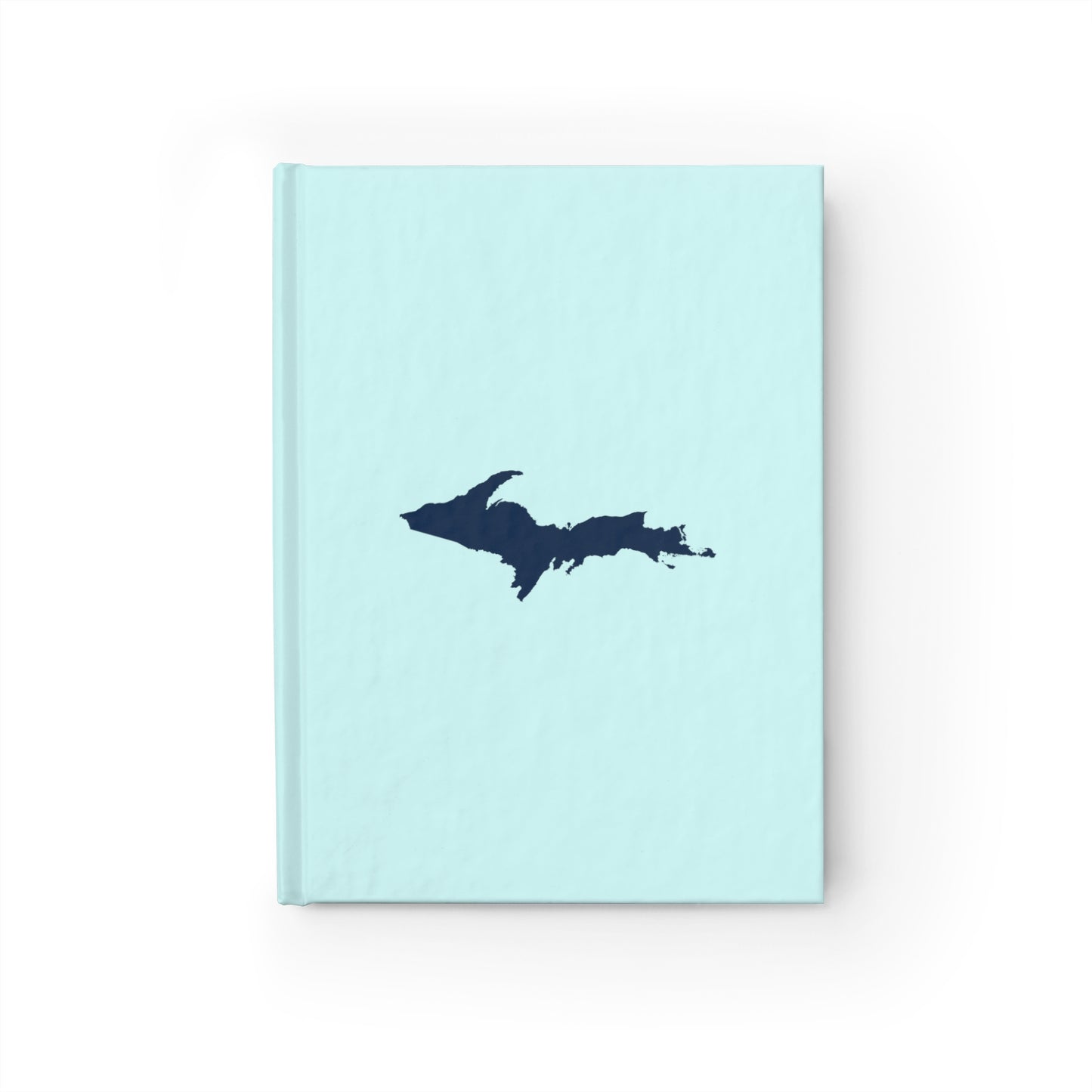 Michigan Upper Peninsula Blank Sketchbook (w/ UP Outline) | Cyan