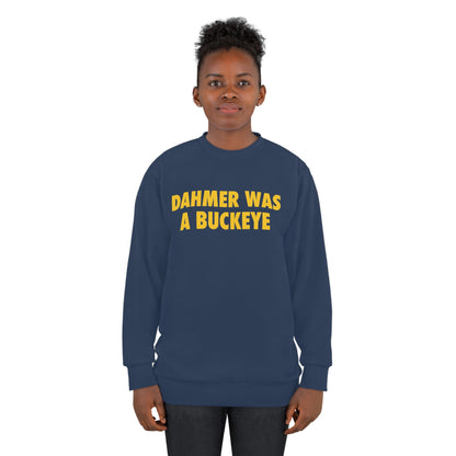 'Dahmer Was a Buckeye' Sweatshirt | Unisex AOP - Washtenaw Blue