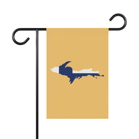 Michigan Upper Peninsula Home & Garden Flag (w/ UP Finland Flag) | Citrine