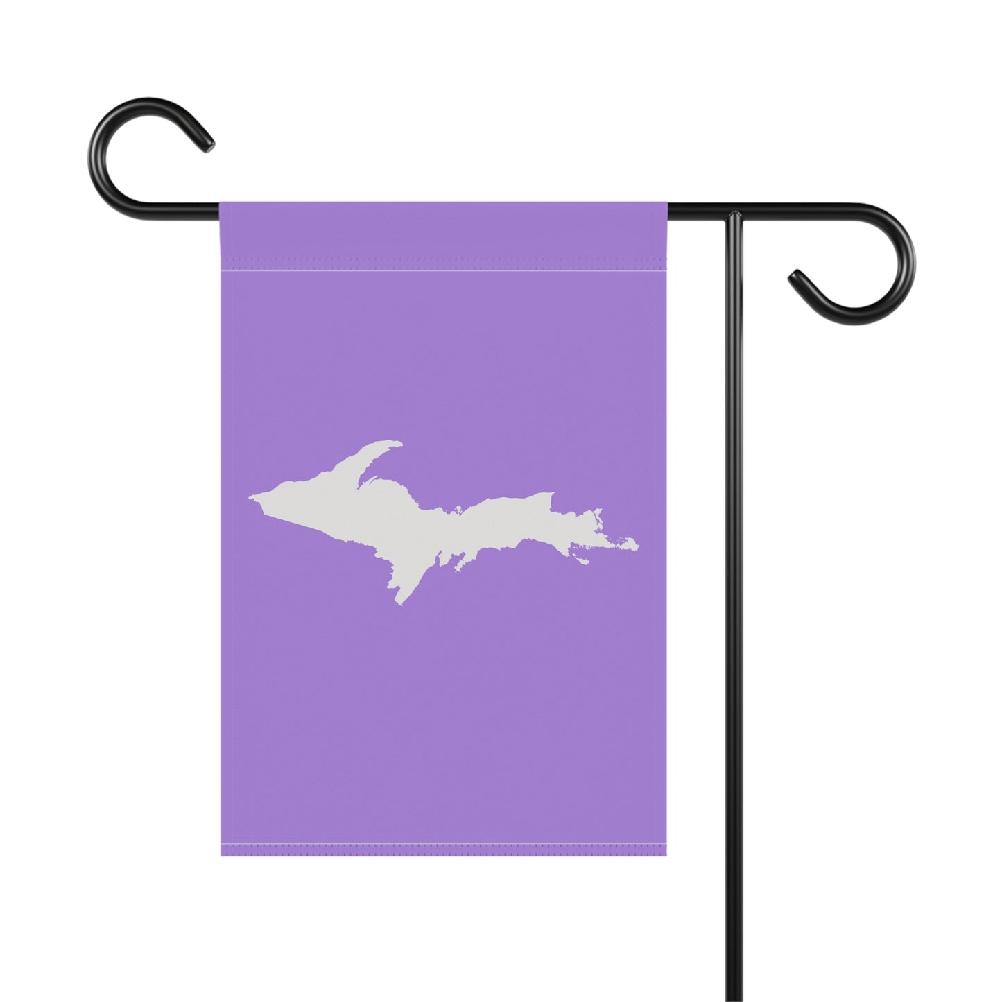 Michigan Upper Peninsula Home & Garden Flag (w/ UP Outline) | Lavender