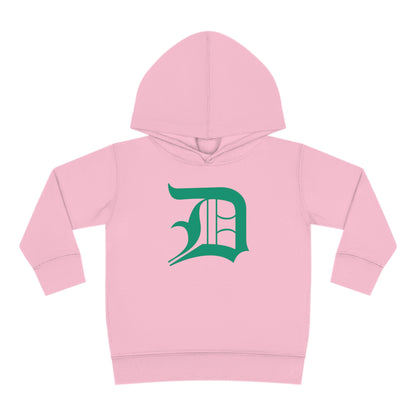 Detroit 'Old English D' Hoodie (Emerald Green) | Unisex Toddler