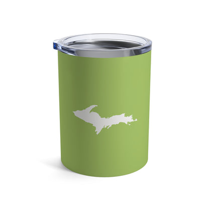 Michigan Upper Peninsula Tumbler (w/ UP Outline) | Gooseberry Green - 10oz