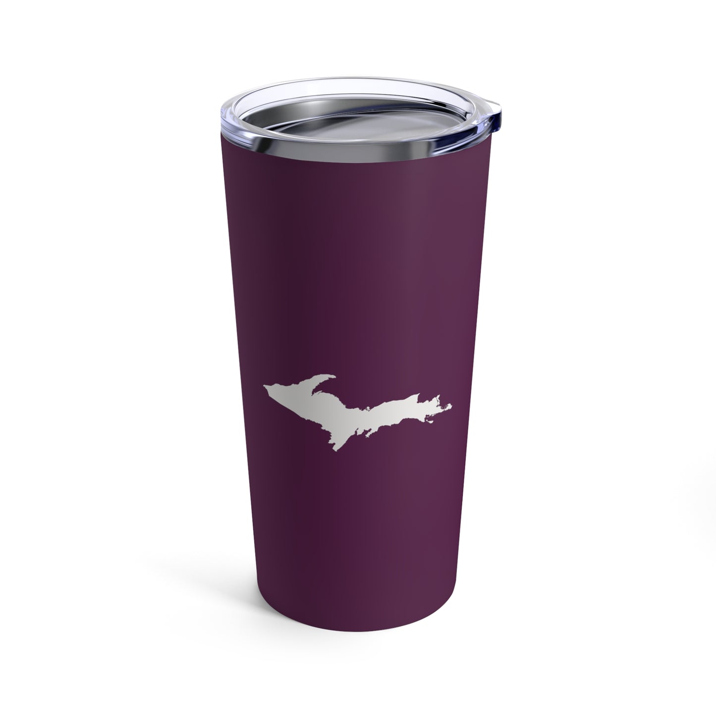 Michigan Upper Peninsula Tumbler (w/ UP Outline) | Tyrian Purple - 20oz