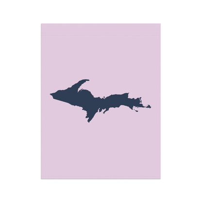 Michigan Upper Peninsula Home & Garden Flag (w/ UP Outline) | Pale Lavender