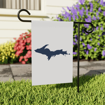 Michigan Upper Peninsula Home & Garden Flag (w/ UP Outline) | Birch Bark White