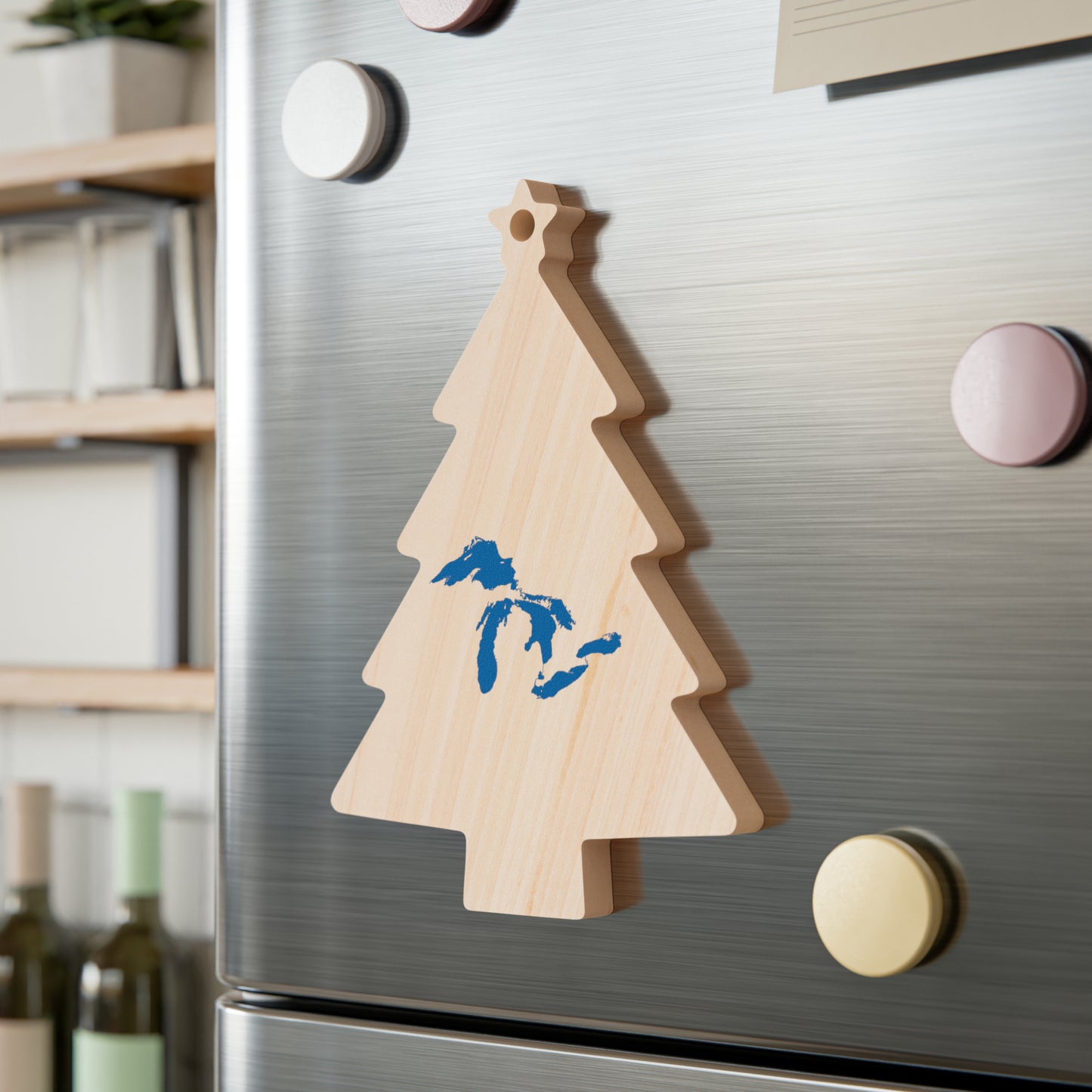 Great Lakes Christmas Ornament | Wooden - Azure