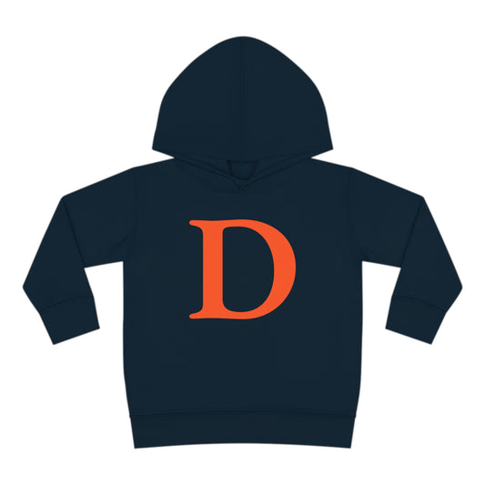 Detroit 'Old French D' Hoodie (Maple Leaf Orange) | Unisex Toddler