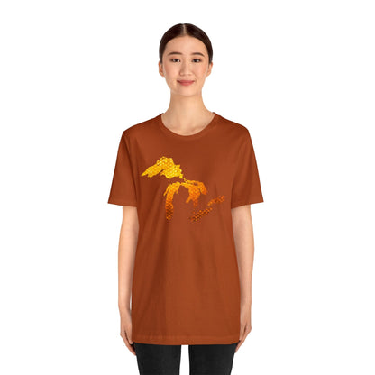 Great Lakes T-Shirt (Honeycomb Edition) | Unisex Standard