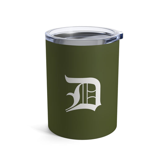 Detroit 'Old English D' Tumbler | Army Green - 10oz