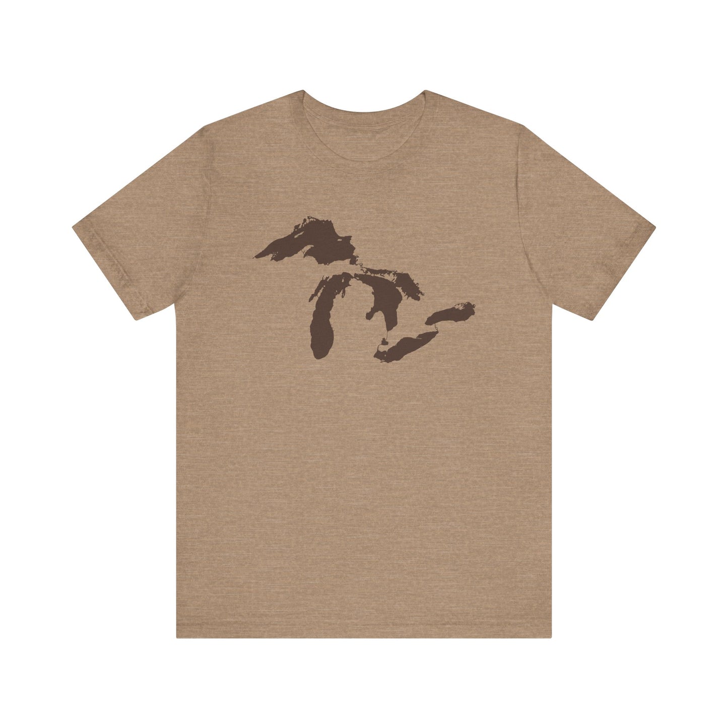 Great Lakes T-Shirt | Unisex Standard - Hickory Brown