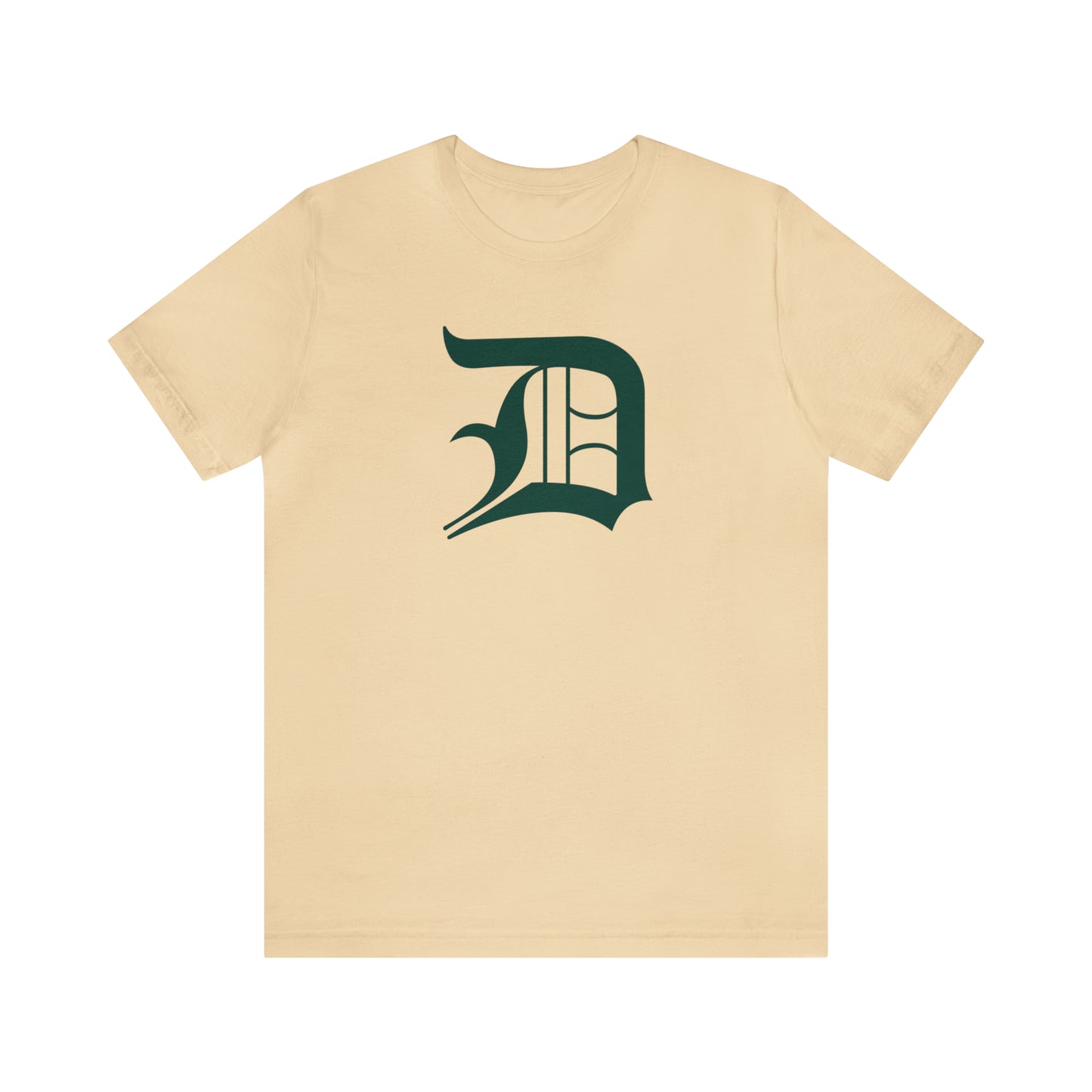 Detroit 'Old English D' T-Shirt (Laconic Green) | Unisex Standard