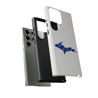 Michigan Upper Peninsula Tough Phone Case (w/ UP Quebec Flag Outline) | Samsung & Pixel Android