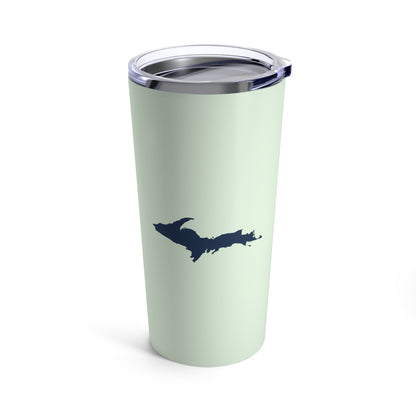 Michigan Upper Peninsula Tumbler (w/ UP Outline) | Dew Green - 20oz