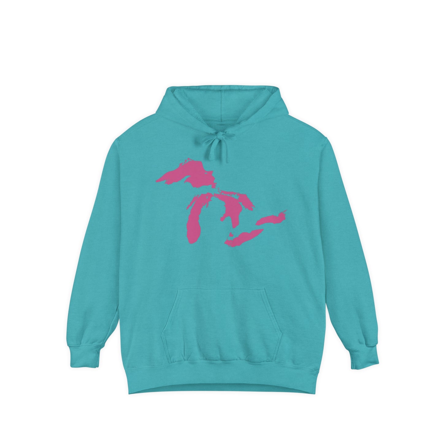 Great Lakes Hoodie (Apple Blossom Pink) | Unisex Garment-Dyed