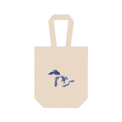 Great Lakes Double Wine Tote Bag | Starry Night Edition