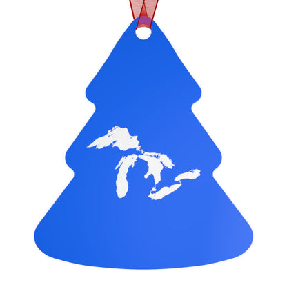 Great Lakes Christmas Ornament | Metal - Motor Town Blue