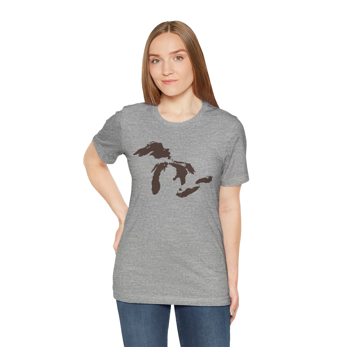 Great Lakes T-Shirt | Unisex Standard - Hickory Brown