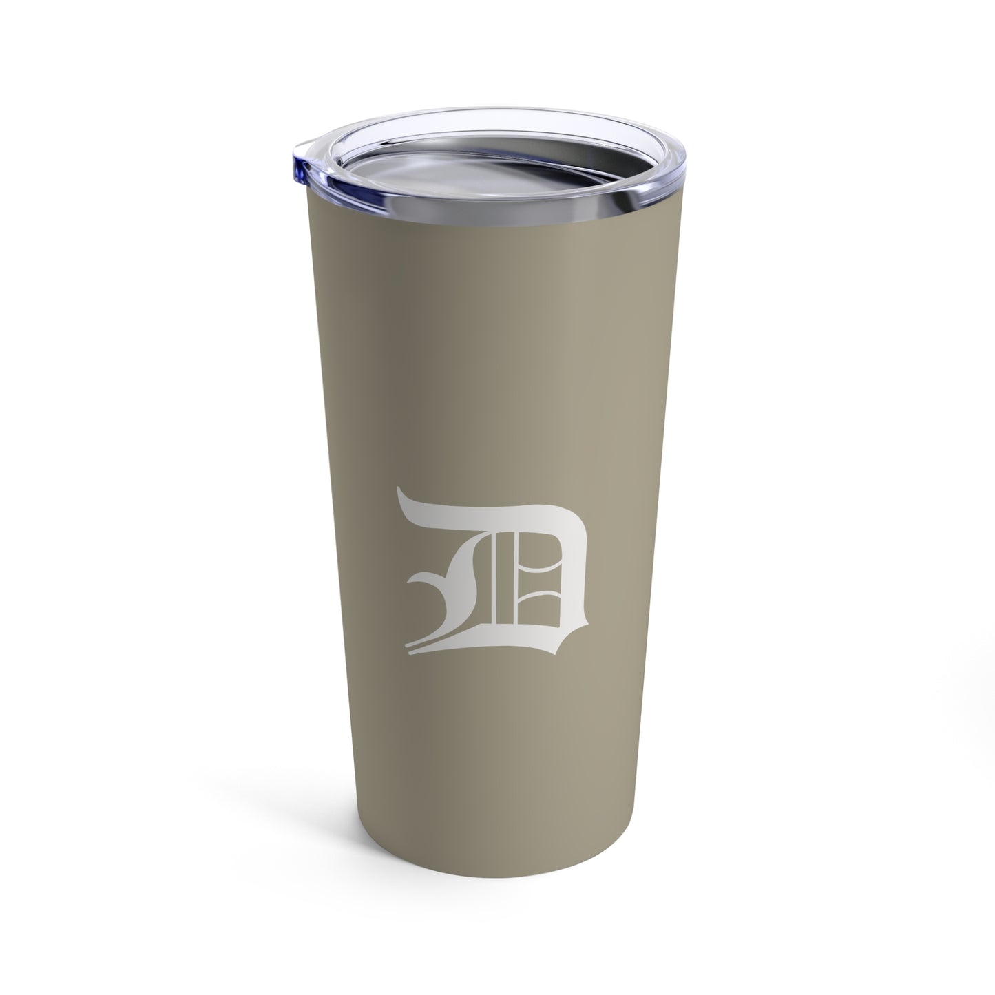 Detroit 'Old English D' Tumbler | Petoskey Stone Beige - 20oz