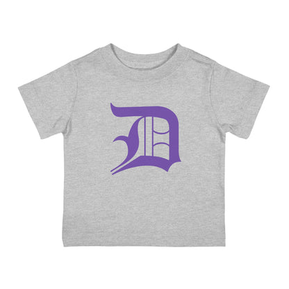 Detroit 'Old English D' Infant T-Shirt (Lake Iris) | Short Sleeve