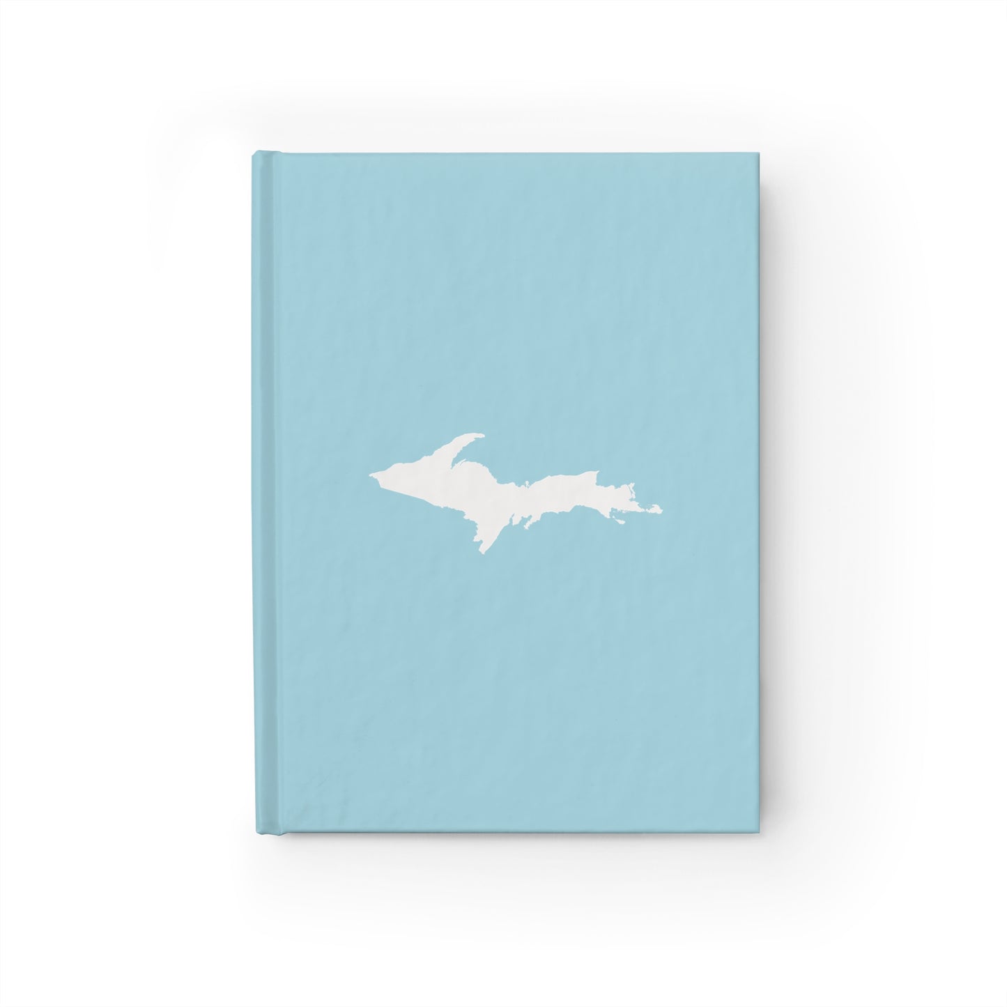 Michigan Upper Peninsula Blank Sketchbook (w/ UP Outline) | '58 Caddie Blue