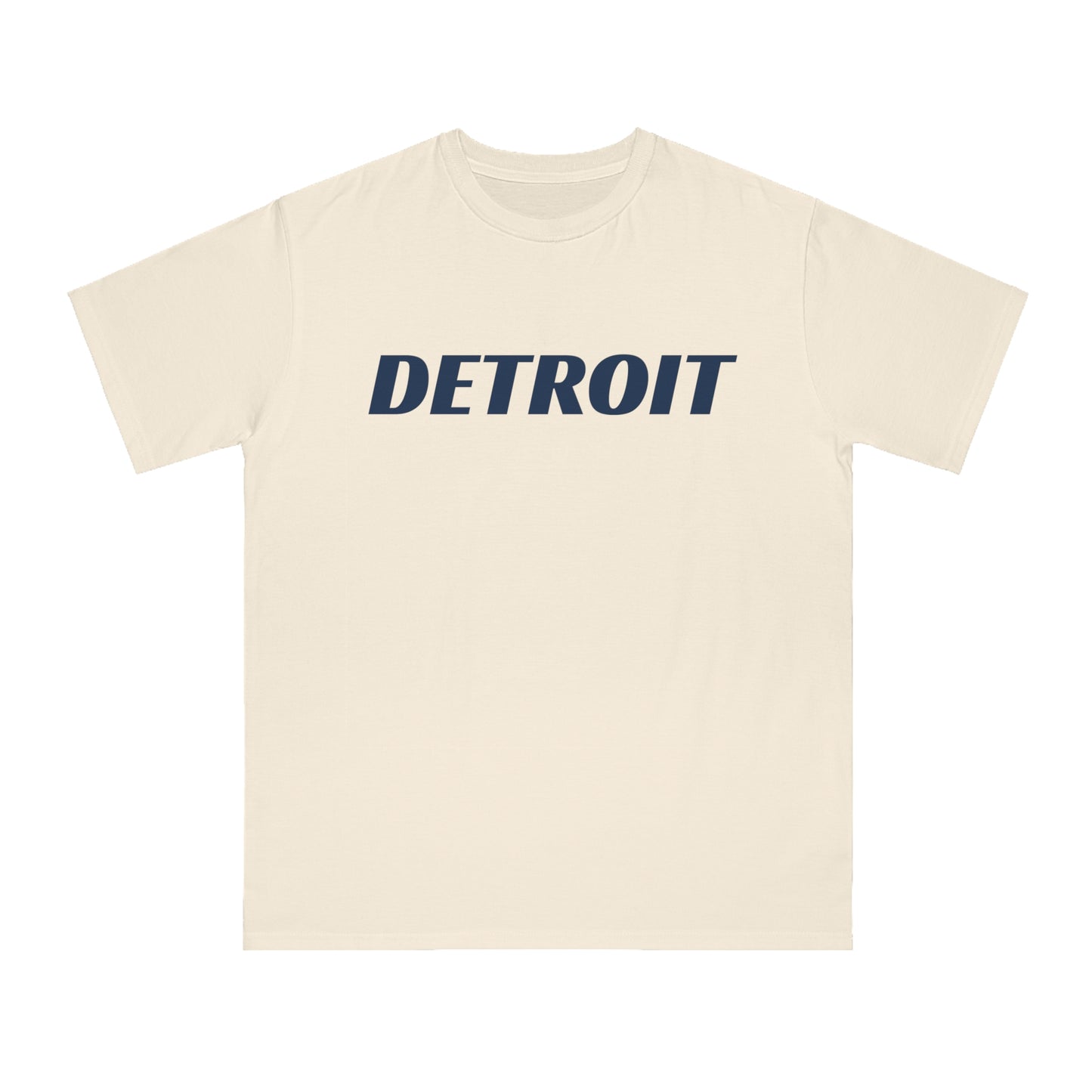 'Detroit' T-Shirt (Racing Sans Font) | Unisex Organic