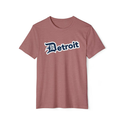 'Detroit' T-Shirt (w/ Old English 'D') | Unisex Recycled Organic