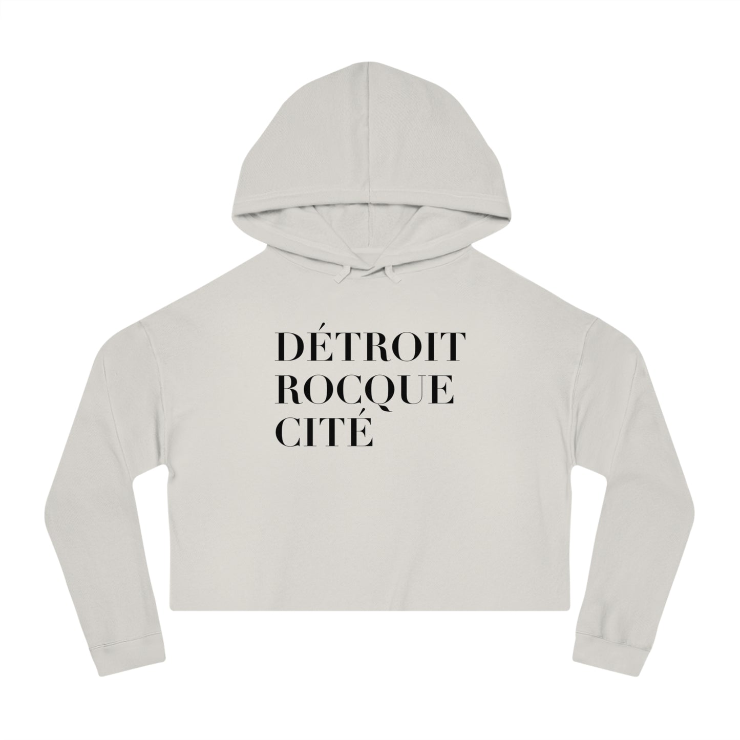 'Détroit Rocque Cité' Hoodie | Cropped Lightweight
