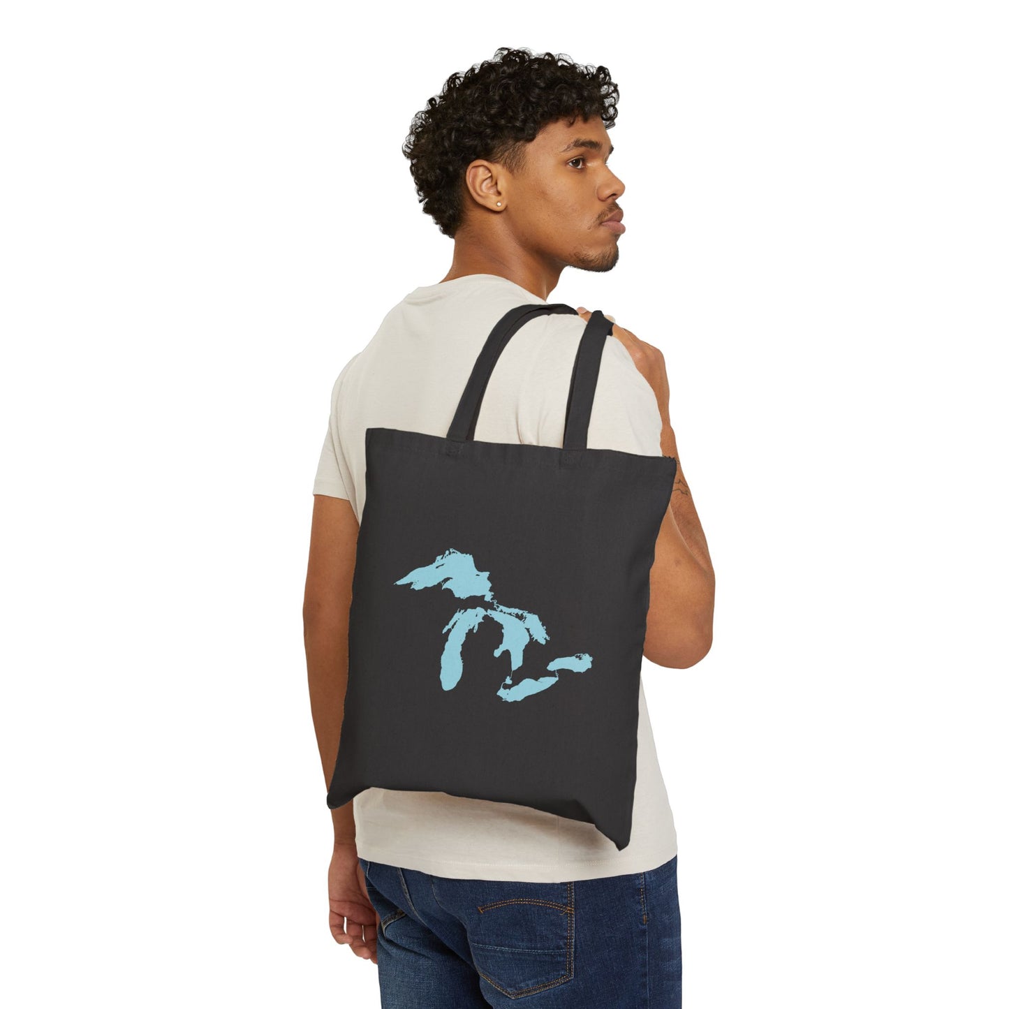 Great Lakes Light Tote Bag (Opal Blue)