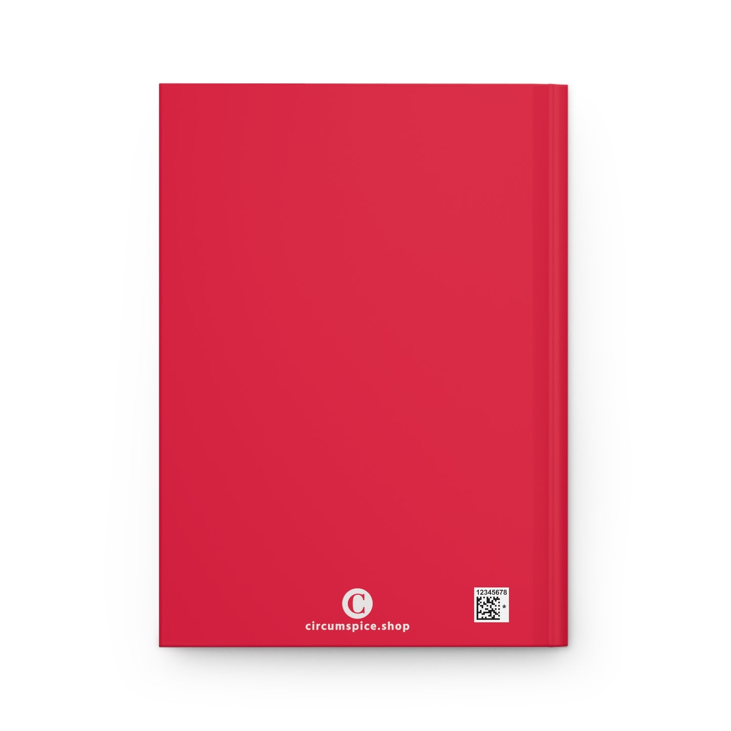 Michigan Upper Peninsula Hardcover Journal (Lighthouse Red w/ UP Outline) | Ruled - 150pgs