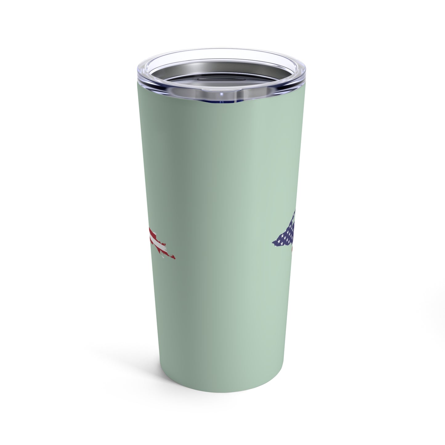 Michigan Upper Peninsula Tumbler (w/ UP USA Flag) | Sea Green - 20oz