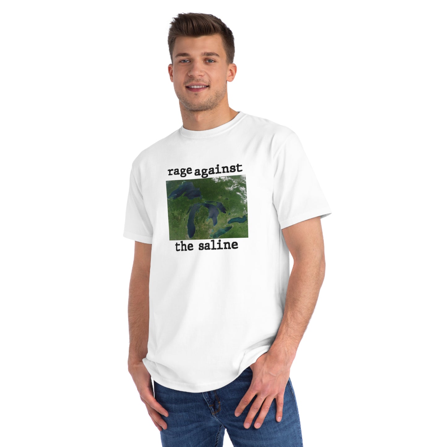 Great Lakes 'Rage Against the Saline' T-Shirt | Unisex Organic