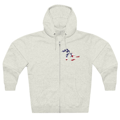 Great Lakes Hoodie (Patriotic Edition, Mini) | Unisex Full Zip