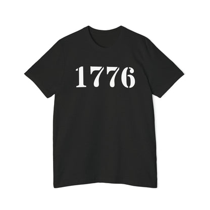 '1776' T-Shirt (Army Stencil Font) | Made in USA