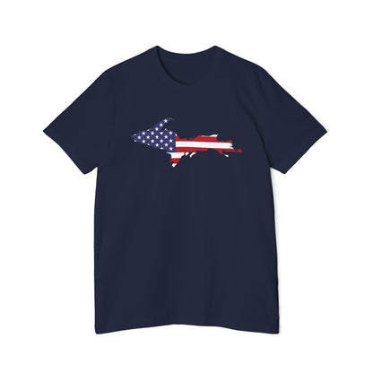 Michigan Upper Peninsula T-Shirt (Patriotic Edition) | Made in USA