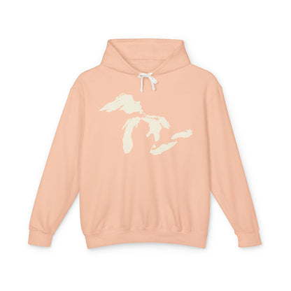 Great Lakes Lightweight Hoodie | Ivory White