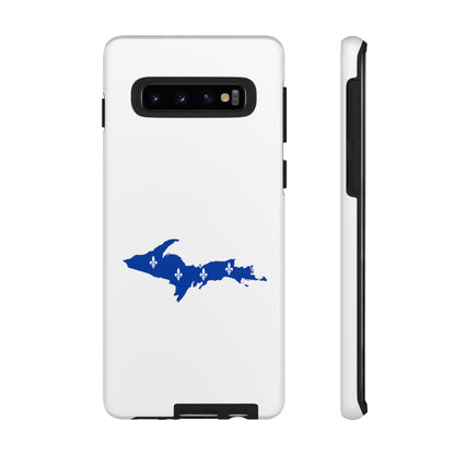 Michigan Upper Peninsula Tough Phone Case (w/ UP Quebec Flag Outline) | Samsung & Pixel Android