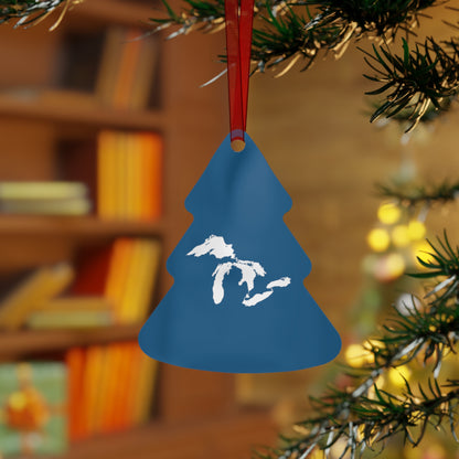 Great Lakes Christmas Ornament | Metal - Blueberry