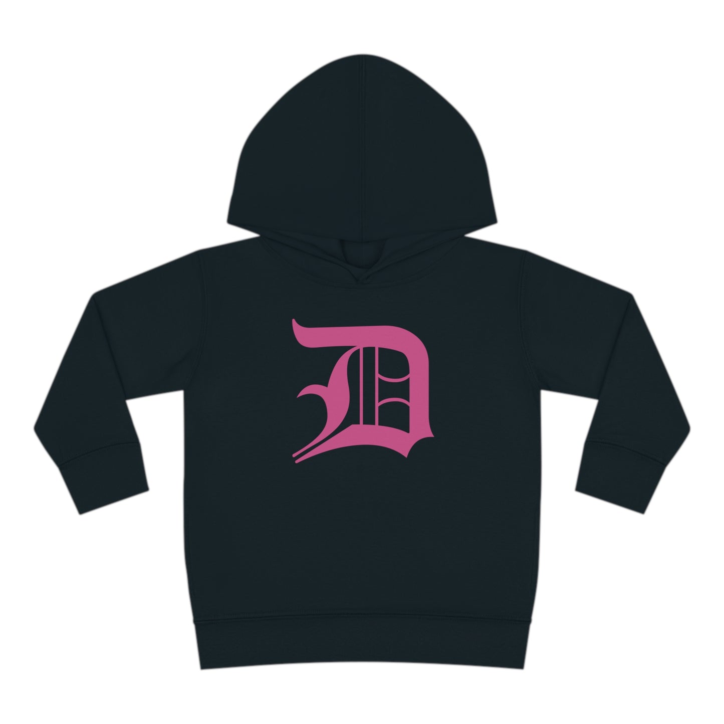 Detroit 'Old English D' Hoodie (Apple Blossom Pink) | Unisex Toddler