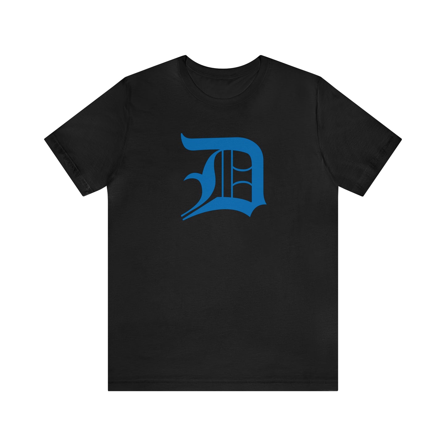 Detroit 'Old English D' T-Shirt (Azure) | Unisex Standard