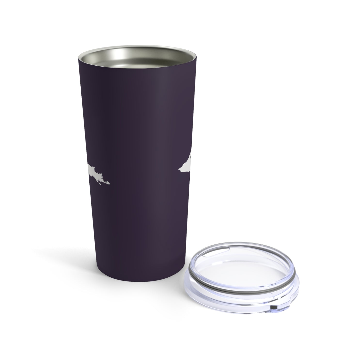 Michigan Upper Peninsula Tumbler (w/ UP Outline) | Blackcurrant - 20oz