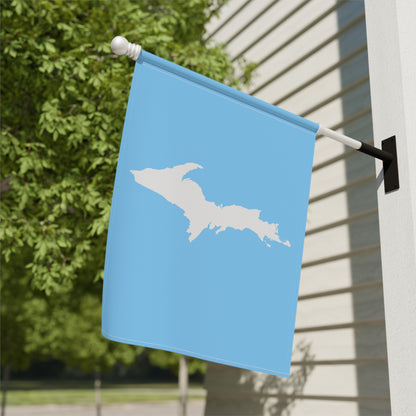 Michigan Upper Peninsula Home & Garden Flag (w/ UP Outline) | DTW Blue